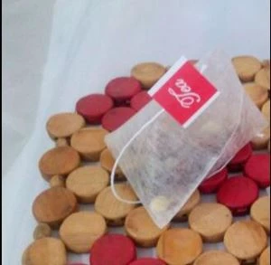 Saco de chá não tecido biodegradável da fibra do milho da pirâmide