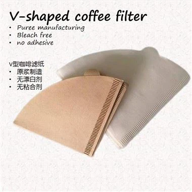 V60-01 papel de filtro de café 1-2copo